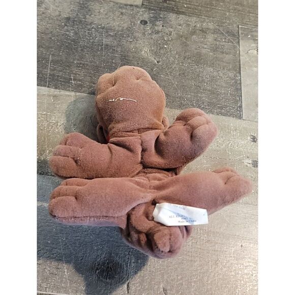 Tonka Pound Puppy Rumple skin brown dog plush toy figure - Picture 2 of 4